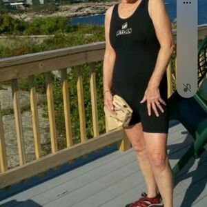 Wetsuit, Black Atlan Women's Medium Sleeveless. Fits Like A Small.